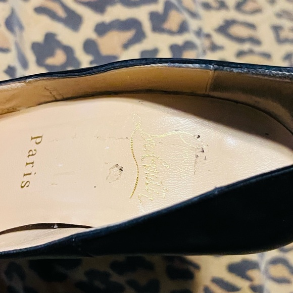 Christian Louboutin Daffodile Platform Pumps Black 6/36 - Picture 5 of 6